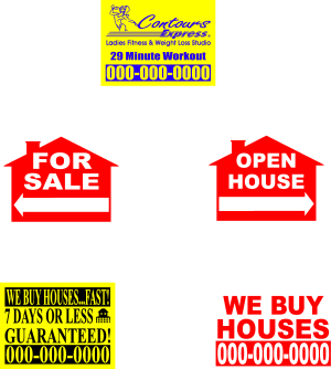Full Color Yard Signs